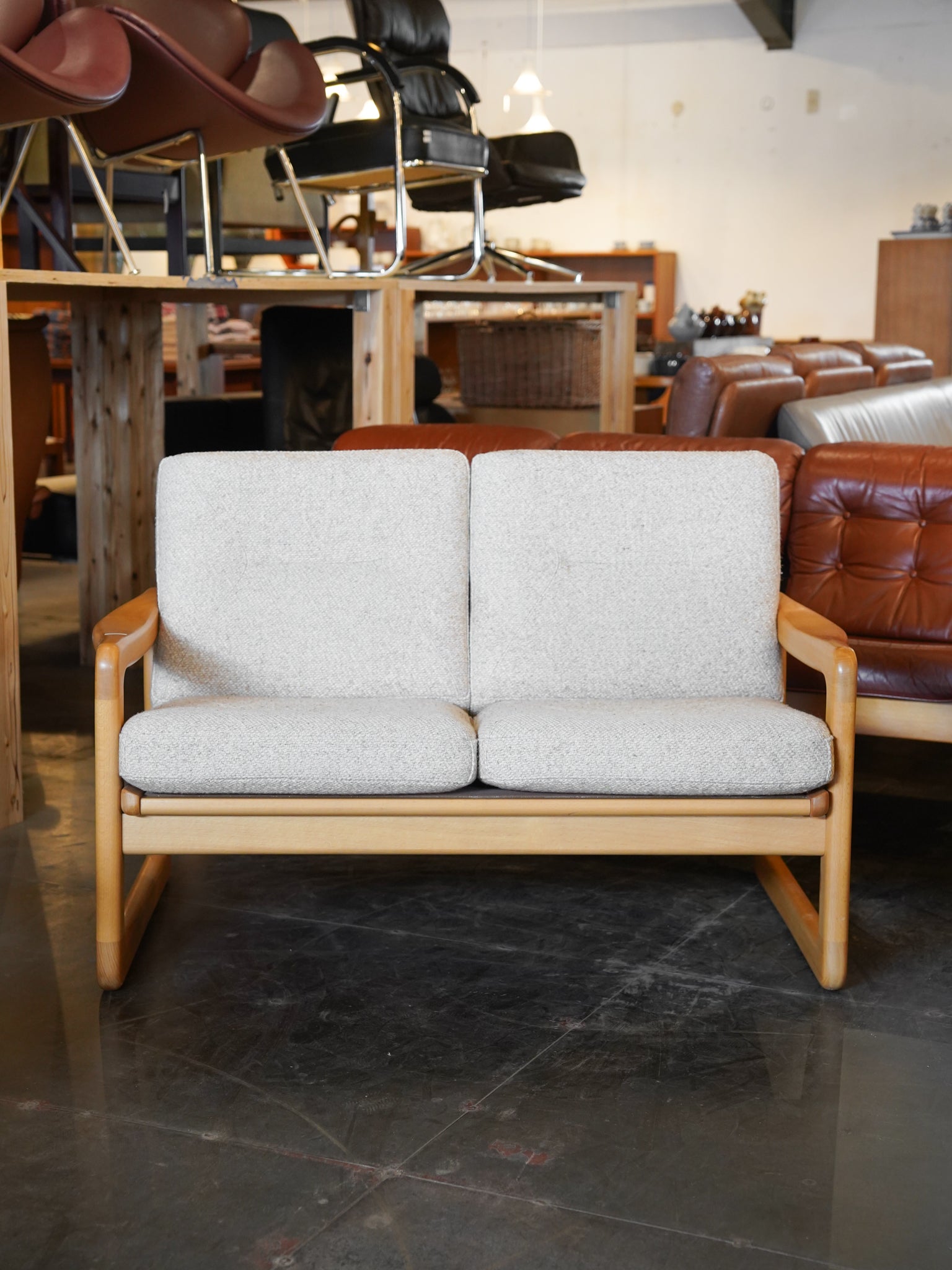 Holstebro Møbelfabrik - ファブリック 2シーターソファ - 1970's , Denmark - 大阪店