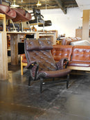 DUX , Bruno Mathsson <br>レザー イージーチェア <br>Sweden <br> 大和店