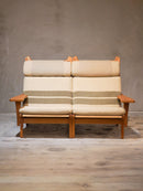 GETAMA社 , Hans J. Wegner <br> GE375 2シーターソファ <br> 1969 , Denmark <br> bob's box