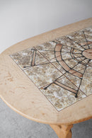 タイルトップ コーヒーテーブル <br>TAMAGAWA BASE - ヴィンテージ SHARK ATTACK