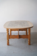 タイルトップ コーヒーテーブル <br>TAMAGAWA BASE - ヴィンテージ SHARK ATTACK