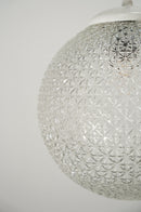 カッティングガラス ペンダントランプ White<br>ヴィンテージ<br>　大和店 - ヴィンテージ SHARK ATTACK