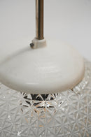 カッティングガラス ペンダントランプ White<br>ヴィンテージ<br>　大和店 - ヴィンテージ SHARK ATTACK