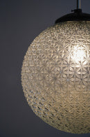 カッティングガラス ペンダントランプ Black <br>ヴィンテージ <br>bob`s box - ヴィンテージ SHARK ATTACK