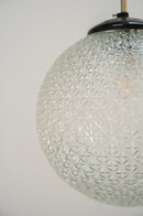 カッティングガラス ペンダントランプ Black <br>ヴィンテージ <br>bob`s box - ヴィンテージ SHARK ATTACK