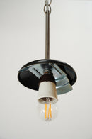 カッティングガラス ペンダントランプ Black <br>ヴィンテージ <br>bob`s box - ヴィンテージ SHARK ATTACK