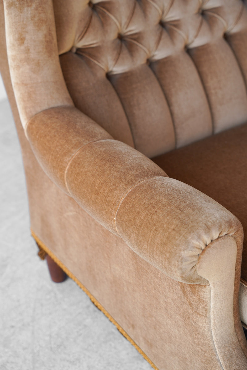 ファブリック１シーターソファ <br>大和店 - ヴィンテージ SHARK ATTACK