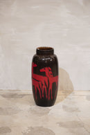 Scheurich "horse” S <br>セラミック フラワーベース <br>1960's , Germany<br>bob's box - ヴィンテージ SHARK ATTACK