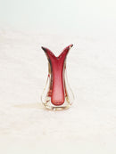Murano<br>ガラス フラワーベース <br>1950's , Italy <br>bob's box