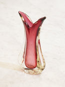 Murano<br>ガラス フラワーベース <br>1950's , Italy <br>bob's box