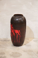 Scheurich "horse” L <br>セラミック フラワーベース <br>1960's , Germany<br>bob's box - ヴィンテージ SHARK ATTACK