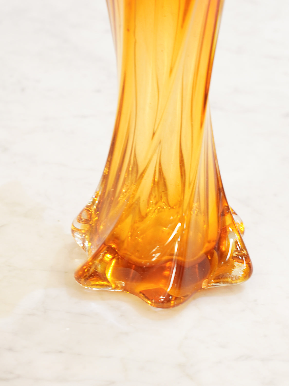 Murano - ガラス フラワーベース - 1950-60's , Italy - cerote antiques