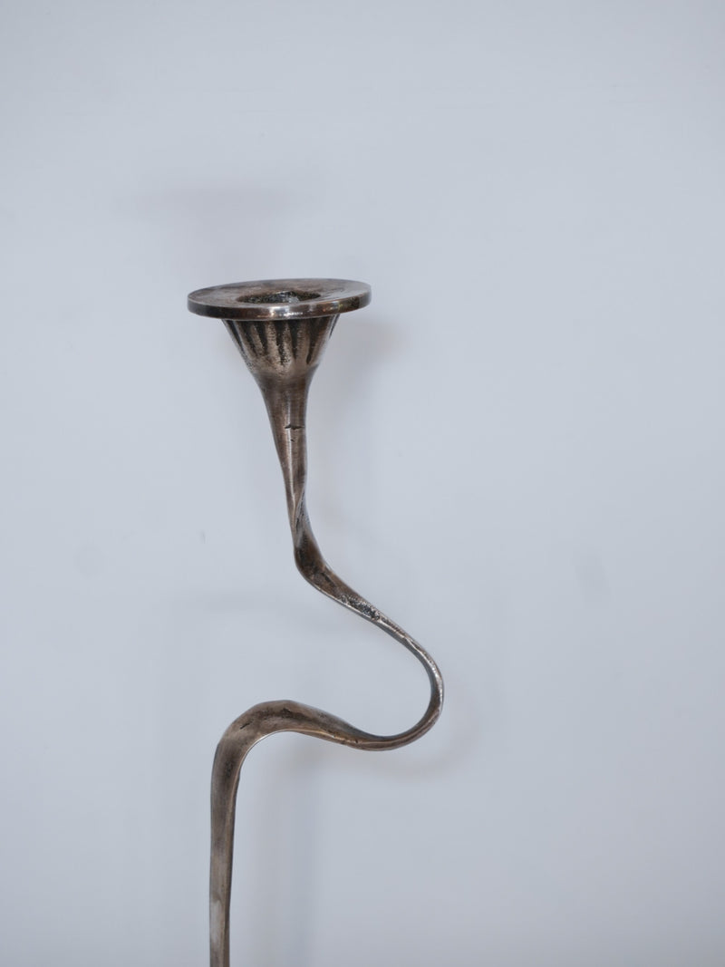 Fratelli Tonini社 , Kurt Jesch <br>メタル キャンドルホルダーセット <br>1960's , Italy<br>bob's box