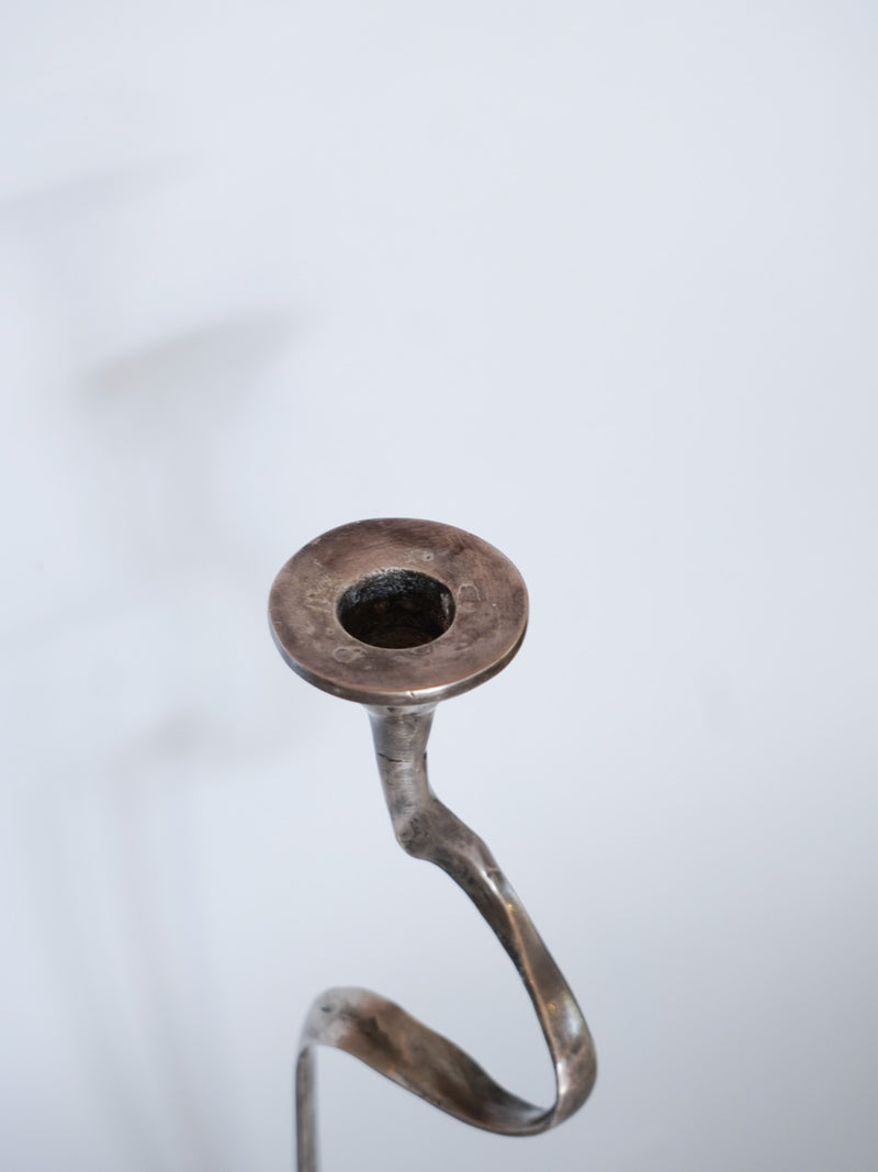 Fratelli Tonini社 , Kurt Jesch <br>メタル キャンドルホルダーセット <br>1960's , Italy<br>bob's box