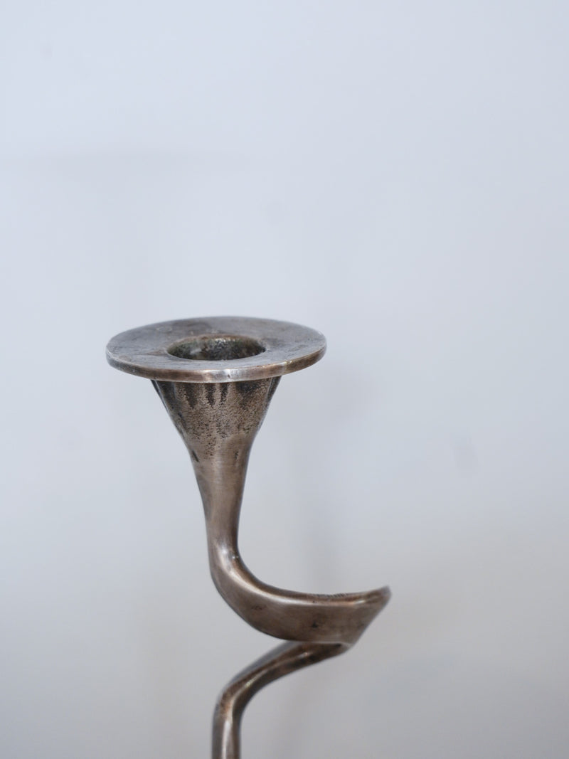 Fratelli Tonini社 , Kurt Jesch <br>メタル キャンドルホルダーセット <br>1960's , Italy<br>bob's box