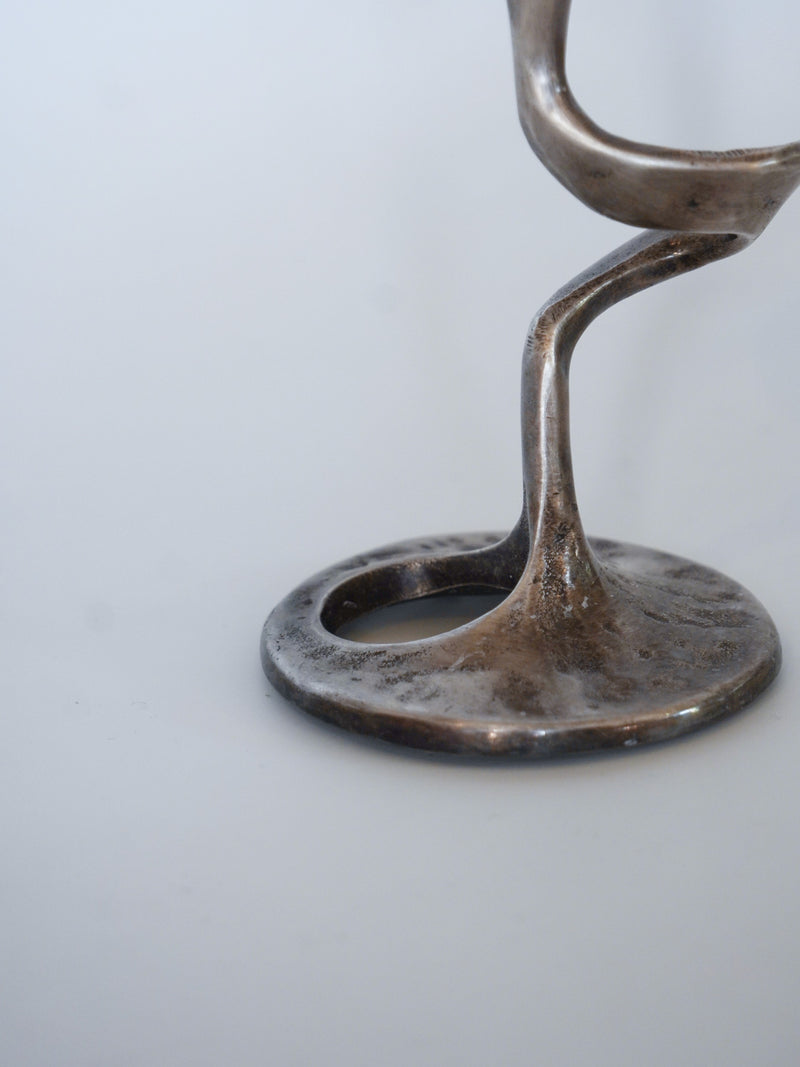 Fratelli Tonini社 , Kurt Jesch <br>メタル キャンドルホルダーセット <br>1960's , Italy<br>bob's box