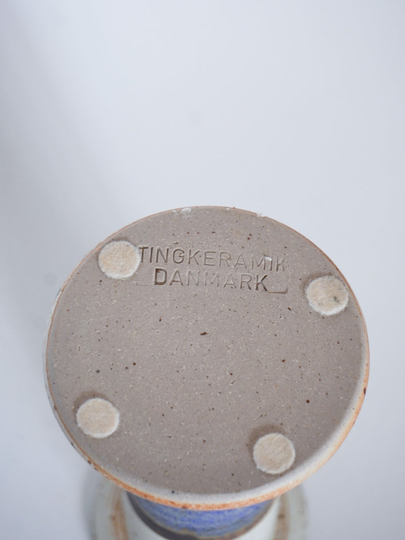 Ting keramik <br>キャンドルホルダー H11.5cm<br>Denmark<br>bob's box