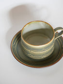 NISSEN社 , Jens.H.Quistgaard <br>Runeシリーズ , カップ＆ソーサー <br>1960's , Denmark<br>bob's box