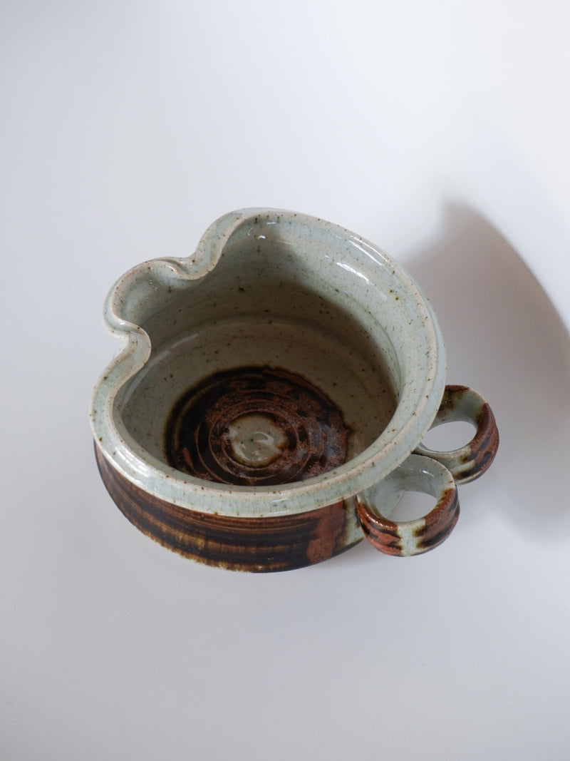 Jette Andersen <br> セラミック プレート<br>1960's , Denmark<br>bob's box