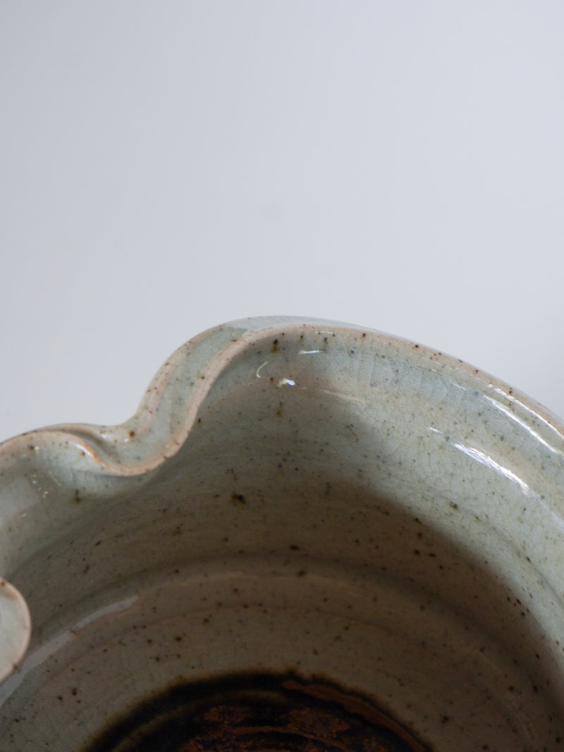 Jette Andersen <br> セラミック プレート<br>1960's , Denmark<br>bob's box