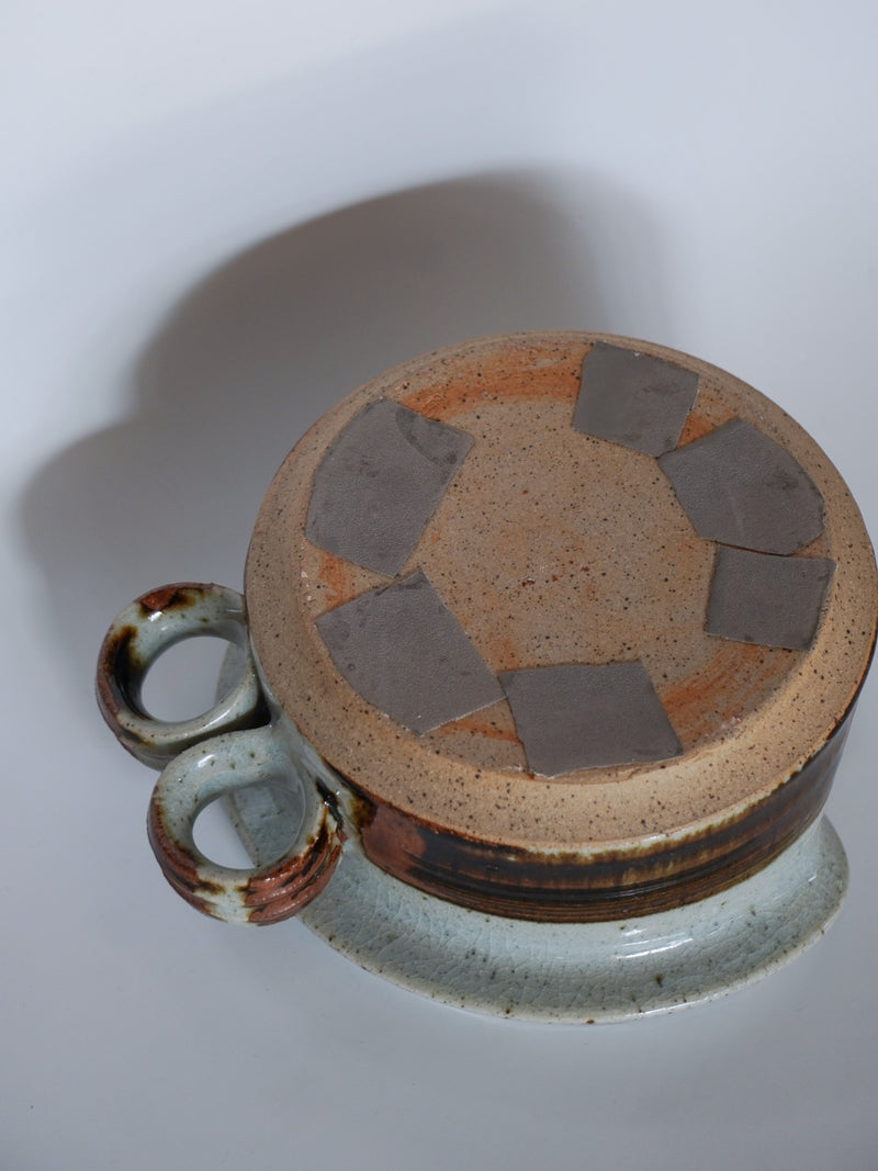 Jette Andersen <br> セラミック プレート<br>1960's , Denmark<br>bob's box