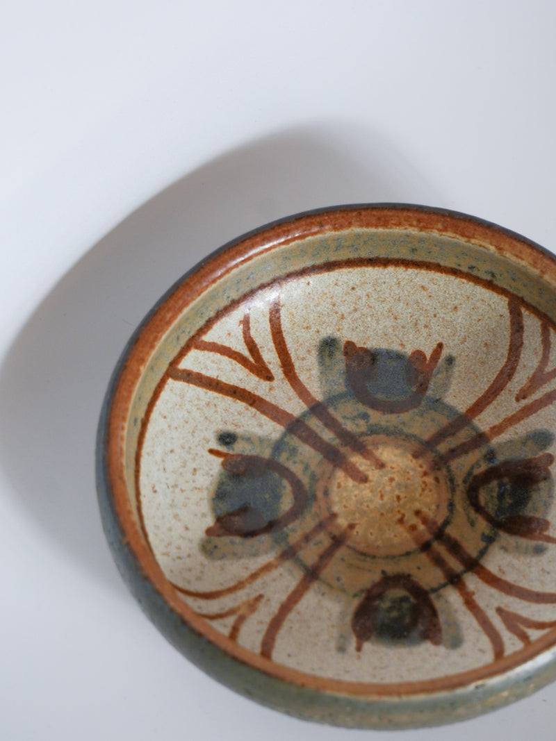 SOHOLM社 , Poul Barndborg , Noomi Backhausen<br>Erikaシリーズ , セラミックプレート<br>1970's , Denmark <br>bob's box