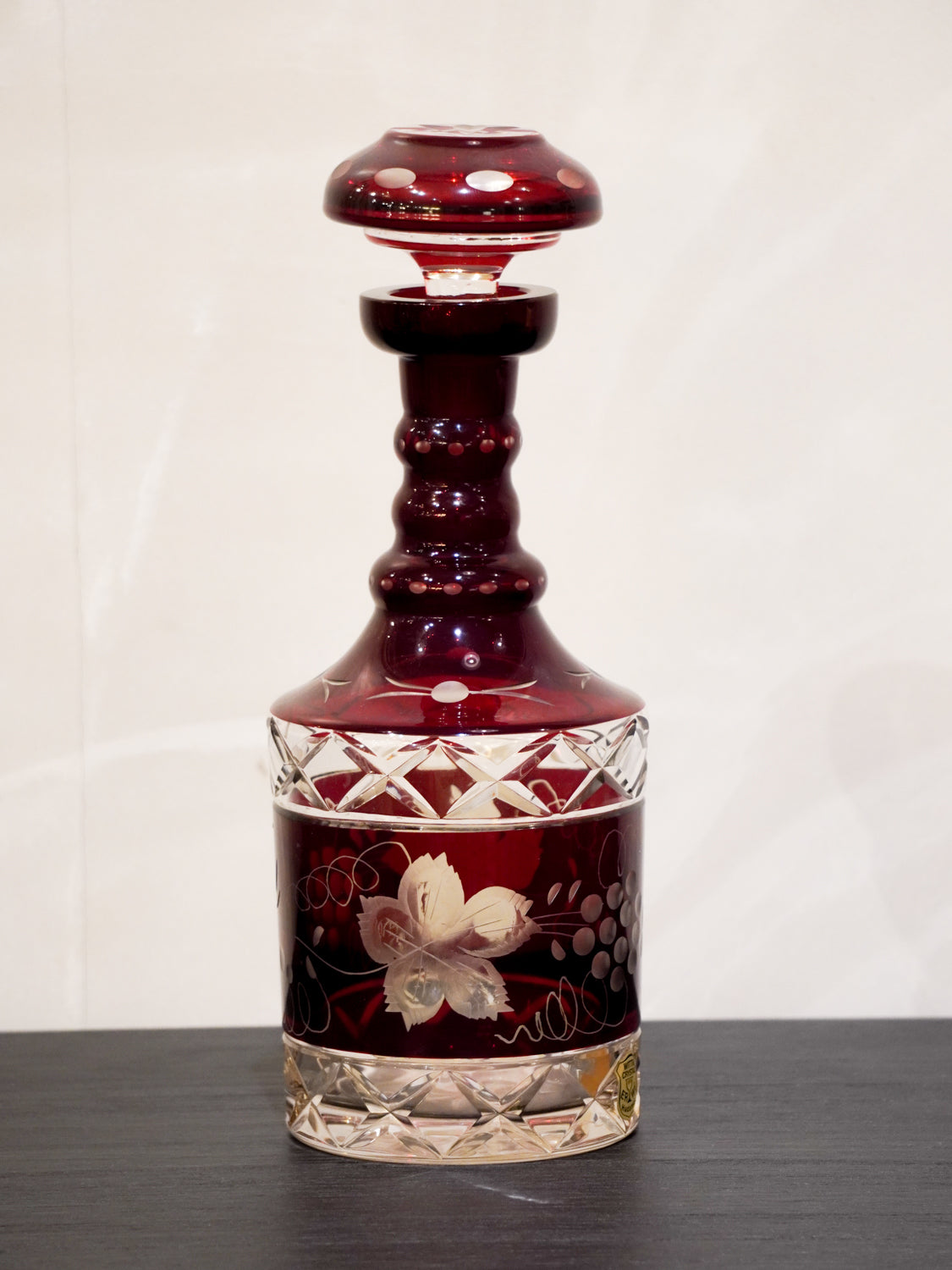 Wittig Crystal  - Czech , 1960s - エーゲルマン ガラス セット