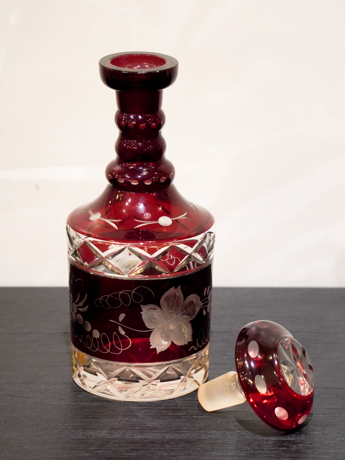 Wittig Crystal  - Czech , 1960s - エーゲルマン ガラス セット