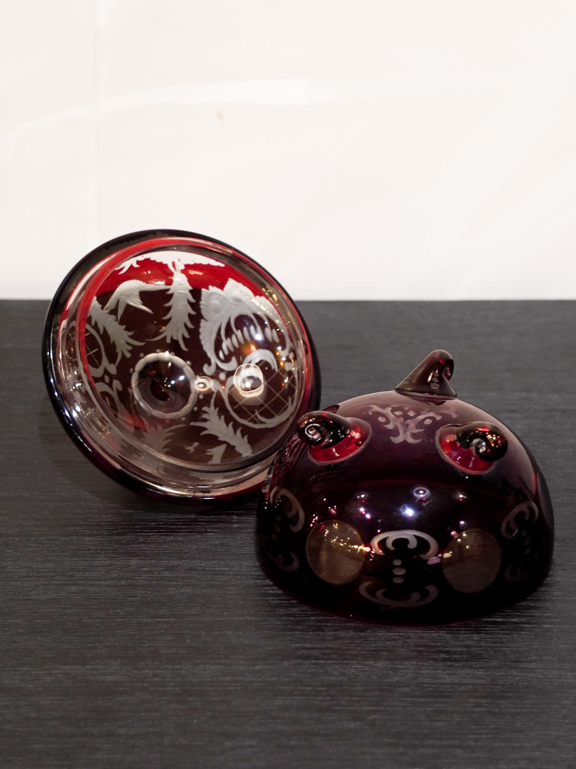 Wittig Crystal  - Czech , 1960s - エーゲルマン ガラス セット