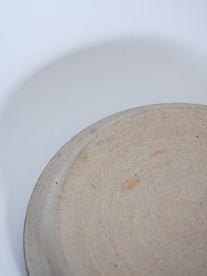 Hanne stentøj <br> セラミック プレート<br>1970's , Denmark<br>bob's box
