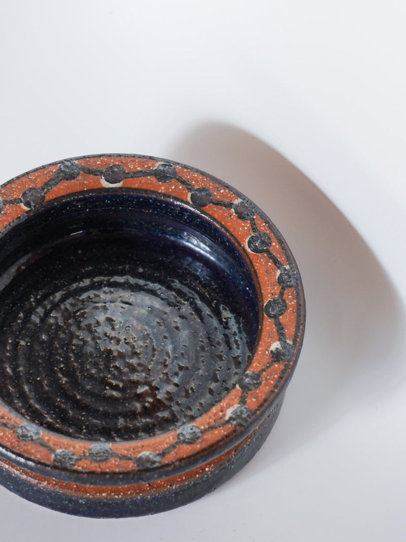 SOHOLM社 <br>セラミックプレートΦ14.8cm <br>1960's , Denmark <br>bob's box