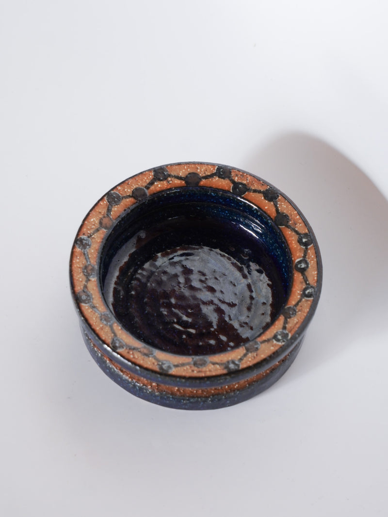 SOHOLM社 <br>セラミックプレートΦ11.7cm <br>1960's , Denmark <br>bob's box