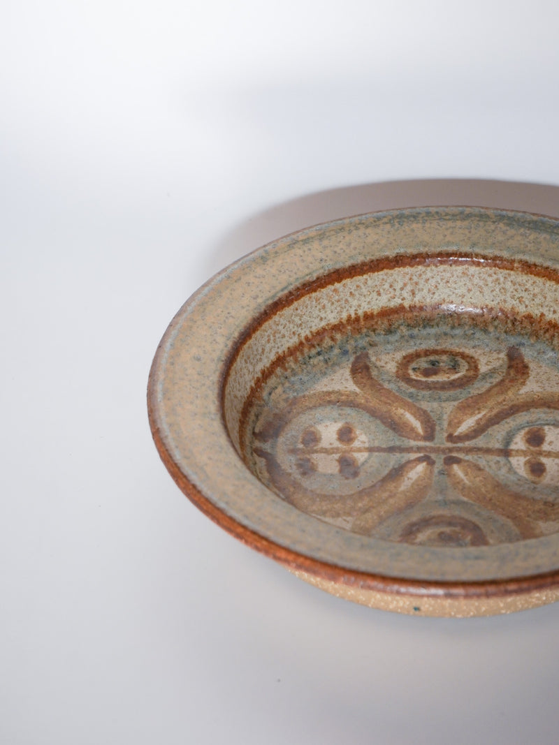 SOHOLM社 , Einar Johansen <br>セラミックプレート <br>1970's , Denmark <br>bob's box