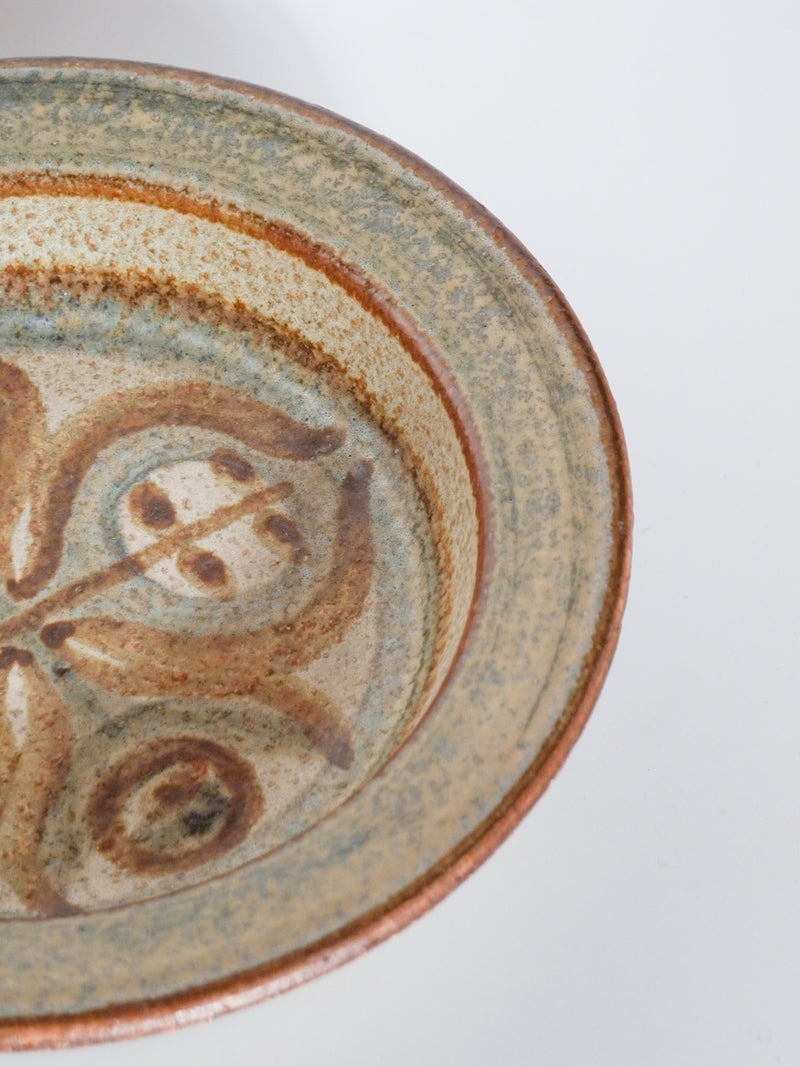 SOHOLM社 , Einar Johansen <br>セラミックプレート <br>1970's , Denmark <br>bob's box