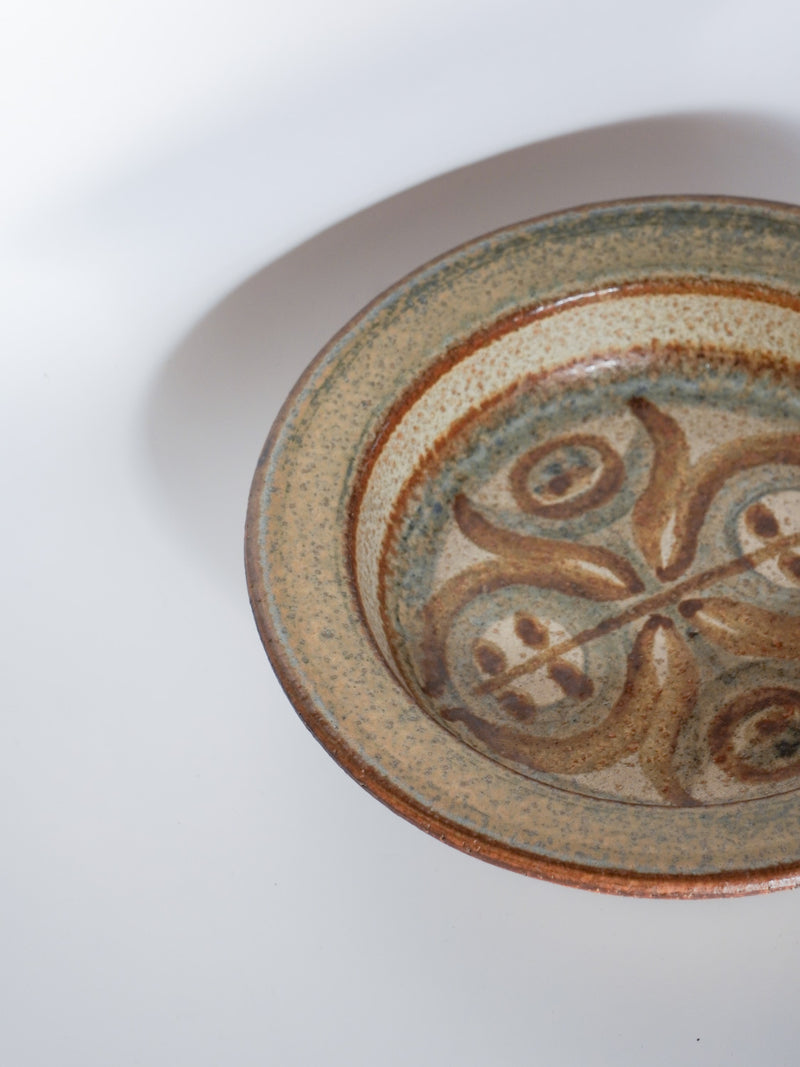 SOHOLM社 , Einar Johansen <br>セラミックプレート <br>1970's , Denmark <br>bob's box