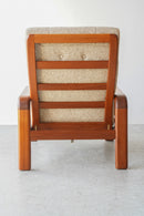 H DESIGN <br> ファブリック ラウンジチェア <br> Denmark <br> 大和店 - ヴィンテージ SHARK ATTACK