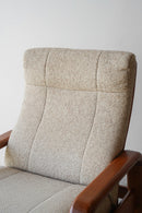 H DESIGN <br> ファブリック ラウンジチェア <br> Denmark <br> 大和店 - ヴィンテージ SHARK ATTACK