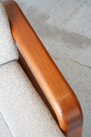 H DESIGN <br> ファブリック ラウンジチェア <br> Denmark <br> 大和店 - ヴィンテージ SHARK ATTACK