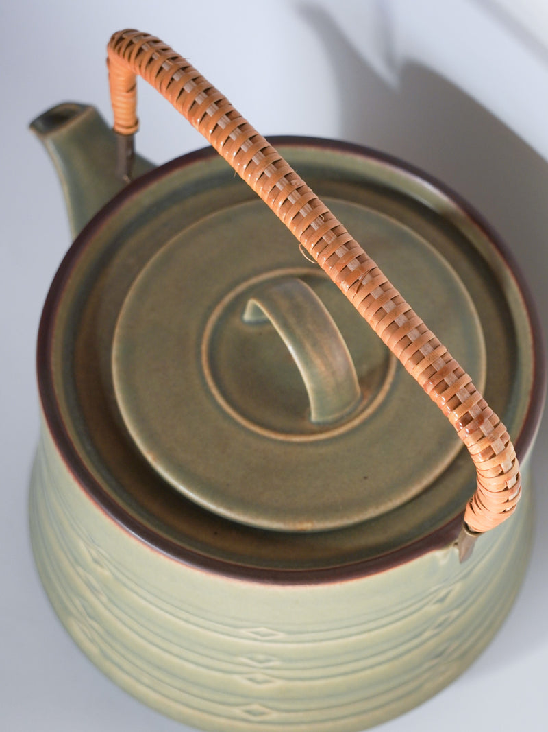 NISSEN社 , Jens.H.Quistgaard <br>Runeシリーズ , ティーポット <br>1960's , Denmark<br>bob's box