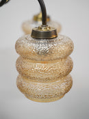 デザインガラス 5灯シャンデリア <br> cerote antiques