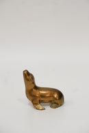 真鍮 アザラシ オブジェ <br>cerote antiques - ヴィンテージ SHARK ATTACK