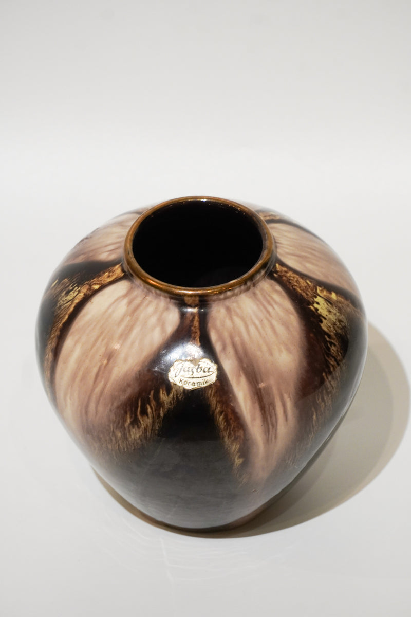 Jasba Keramik <br>セラミック フラワーベース <br>bob's box - ヴィンテージ SHARK ATTACK