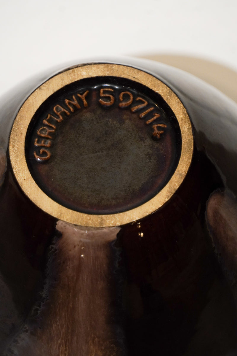 Jasba Keramik <br>セラミック フラワーベース <br>bob's box - ヴィンテージ SHARK ATTACK