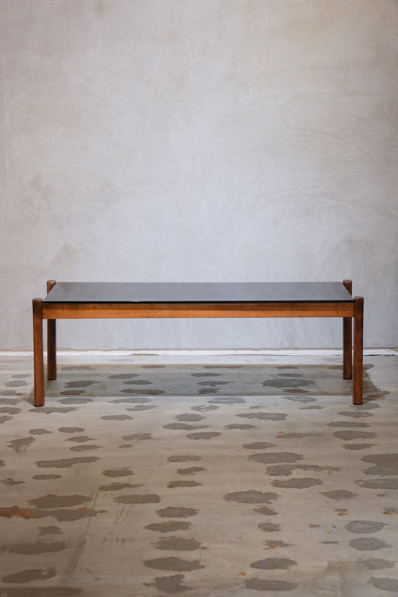 ガラストップ ローテーブル<br>bob's box - ヴィンテージ SHARK ATTACK