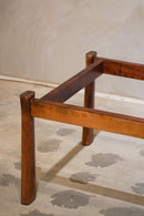 ガラストップ ローテーブル<br>bob's box - ヴィンテージ SHARK ATTACK