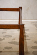 ガラストップ ローテーブル<br>bob's box - ヴィンテージ SHARK ATTACK