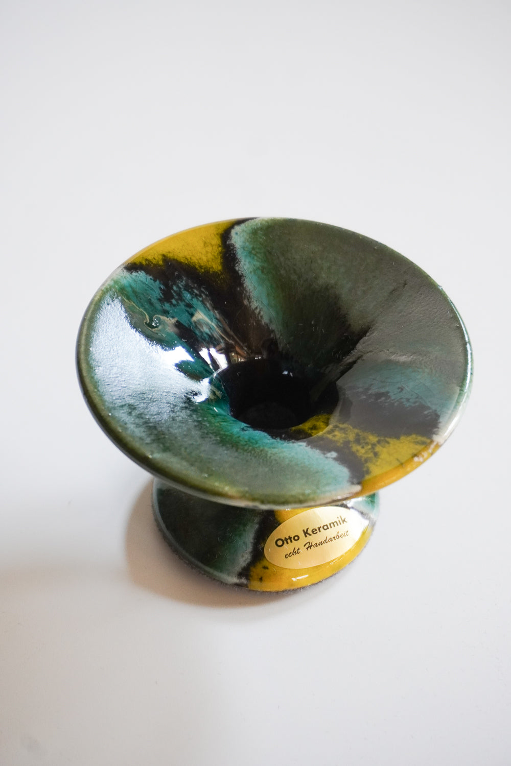 Otto Keramik <br>CandleHolder 2312 <br>Otto Keramik Tokyo・大阪店・大和店 - ヴィンテージ SHARK ATTACK