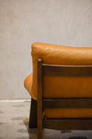 Maison Regain <br>レザーソファ (B) <br>1970's ,France <br>bob's box - ヴィンテージ SHARK ATTACK