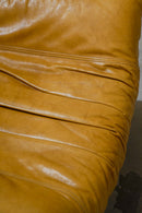 Maison Regain <br>レザーソファ (B) <br>1970's ,France <br>bob's box - ヴィンテージ SHARK ATTACK