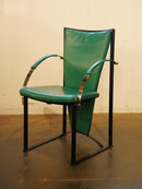 Ronald Schmitt <br>レザー アームチェア <br>1990's , Germany <br>cerote antiques